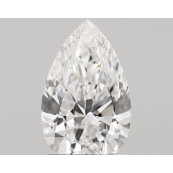 Diament laboratoryjny bezbarwny szlif gruszkowy, 1.01ct, VVS2, D, IGI LG621400008